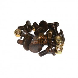 813081601X; JF; Jeu de 10 boulons de couteau JF; pièce detachée