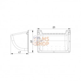 162059907; OK PLAST; Distributeur lent 140L; pièce detachée