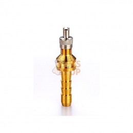 AL373051; REMA TIP TOP; Valve avec tuyau cannelé 7 mm, Alligator; pièce detachée