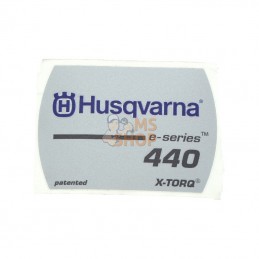 544463601; HUSQVARNA; AUTOCOLLANT | HUSQVARNA; pièce detachée