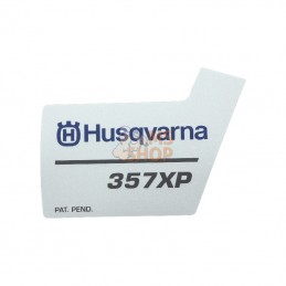 537324801; HUSQVARNA; AUTOCOLLANT | HUSQVARNA; pièce detachée