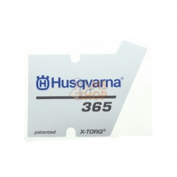 537230214; HUSQVARNA; AUTOCOLLANT | HUSQVARNA; pièce detachée