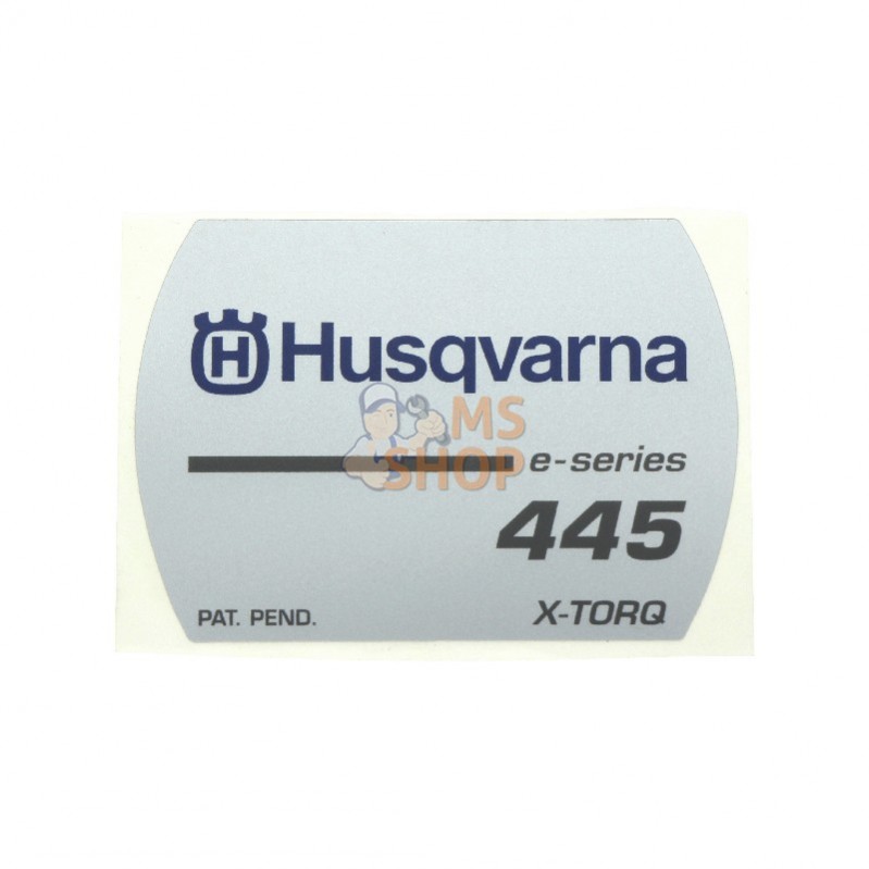 544377101; HUSQVARNA; AUTOCOLLANT | HUSQVARNA; pièce detachée