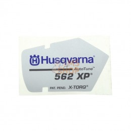523035605; HUSQVARNA; AUTOCOLLANT | HUSQVARNA; pièce detachée