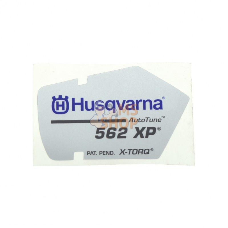 523035605; HUSQVARNA; AUTOCOLLANT | HUSQVARNA; pièce detachée