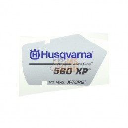 523035603; HUSQVARNA; AUTOCOLLANT | HUSQVARNA; pièce detachée