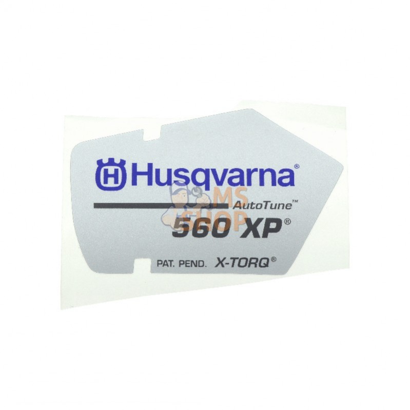 523035603; HUSQVARNA; AUTOCOLLANT | HUSQVARNA; pièce detachée