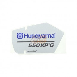 523083204; HUSQVARNA; AUTOCOLLANT | HUSQVARNA; pièce detachée