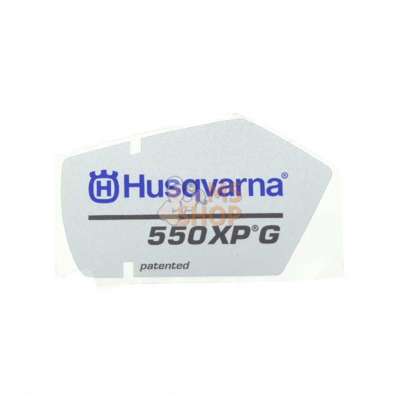 523083204; HUSQVARNA; AUTOCOLLANT | HUSQVARNA; pièce detachée