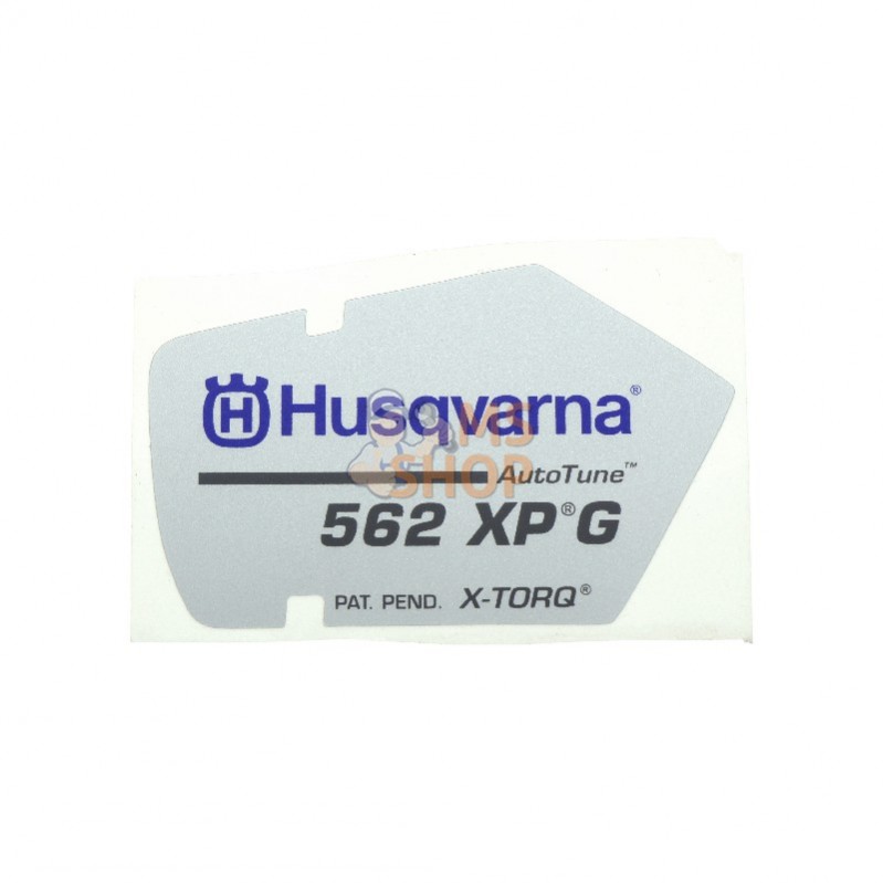 523035606; HUSQVARNA; AUTOCOLLANT | HUSQVARNA; pièce detachée