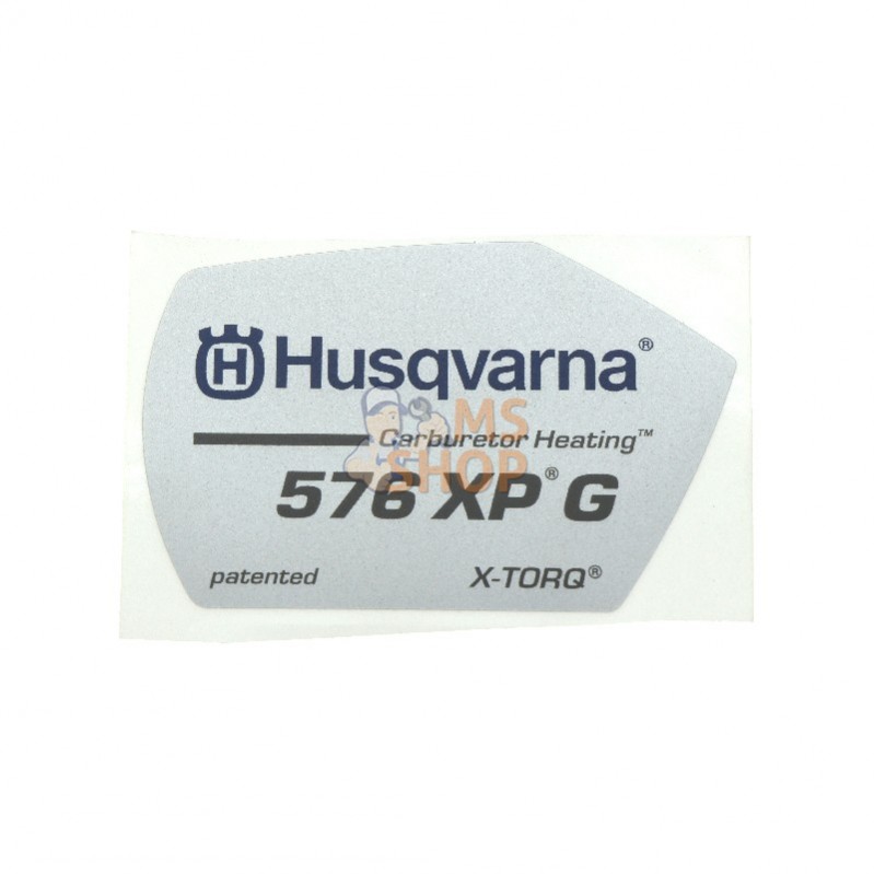 504094102; HUSQVARNA; AUTOCOLLANT | HUSQVARNA; pièce detachée