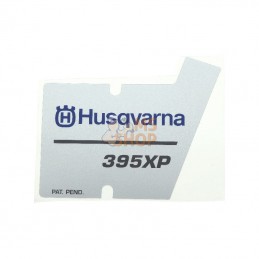 537326701; HUSQVARNA; AUTOCOLLANT | HUSQVARNA; pièce detachée
