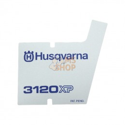 537096901; HUSQVARNA; AUTOCOLLANT | HUSQVARNA; pièce detachée
