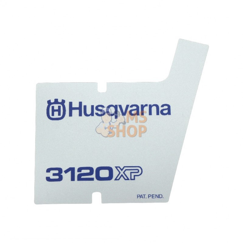 537096901; HUSQVARNA; AUTOCOLLANT | HUSQVARNA; pièce detachée