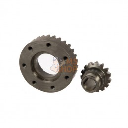 813560034X; KONGSKILDE; Ens. grande couronne/arbre Z765 Pro; pièce detachée