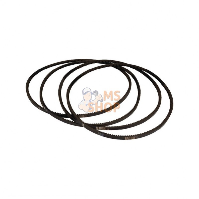 8113629722; KONGSKILDE; Jeu de 4 courroies trapézoîdale; pièce detachée