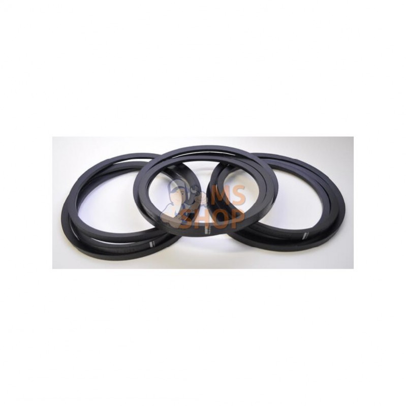 8113629906; KONGSKILDE; Jeu courroies trapéz. (3pcs); pièce detachée