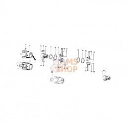 5619210; WALTERSCHEID; Moyeu F5/2 1 3/8"-6 pcs.; pièce detachée