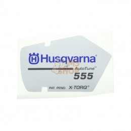 523035601; HUSQVARNA; AUTOCOLLANT | HUSQVARNA; pièce detachée