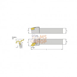 PDJNR2525M15; I TOOLS; Porte-plaquette dr. PDJNR 93°; pièce detachée