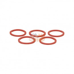 504005FA; FARMA; Joint rouge 3mm, 5x; pièce detachée