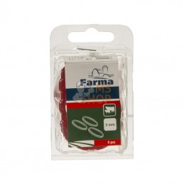 504005FA; FARMA; Joint rouge 3mm, 5x; pièce detachée