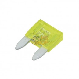 SI20267; IMAXX; Fusible lame mini 32V 20A longueur 16,3mm jaune pack 50x iMaXX; pièce detachée