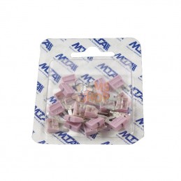 SI20261; IMAXX; Fusible lame mini 32V 3A longueur 16,3mm violet pack 50x iMaXX; pièce detachée