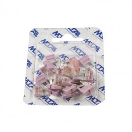 SI20261; IMAXX; Fusible lame mini 32V 3A longueur 16,3mm violet pack 50x iMaXX; pièce detachée