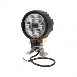 LA10015; KRAMP; Phare de travail LED rond 25W 2000lm longue portée - Omega; pièce detachée