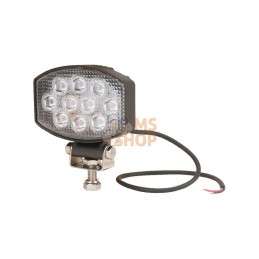 LA10020; KRAMP; Phare de travail LED ovale 15W 1900lm faisceau large; pièce detachée