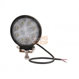 LA10025; KRAMP; Phare de travail LED rond 24W 1920lm faisceau large; pièce detachée