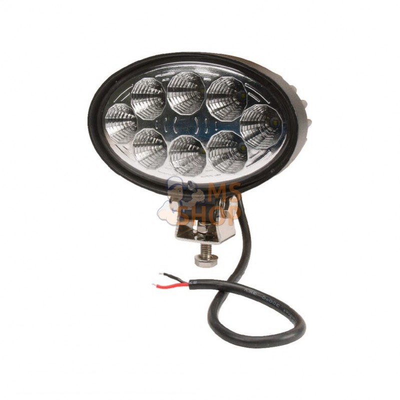 LA10058; KRAMP; Phare de travail LED ovale 24W 2240lm faisceau large; pièce detachée