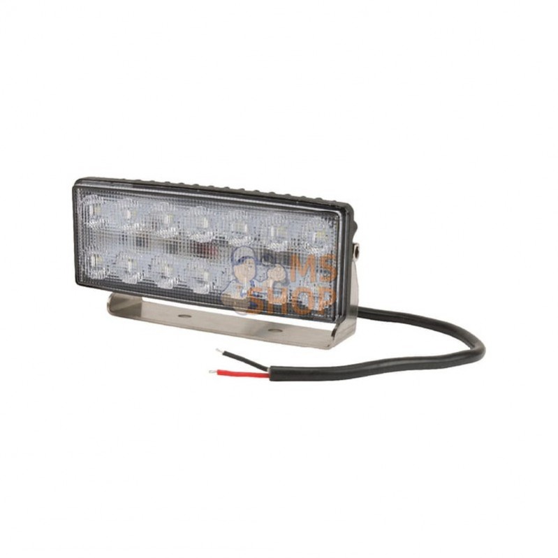 LA10048; KRAMP; Phare de travail LED rectangle 42W 3800lm faisceau large; pièce detachée