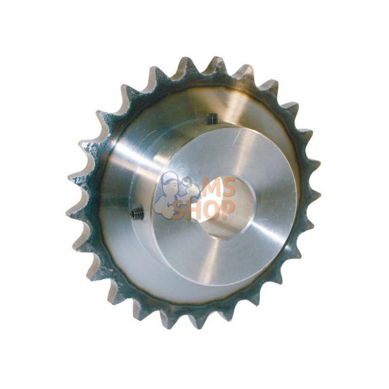 SE122525; KRAMP; Pignon Simplex 25 dents chaîne 1/2" 08 B-1 alésé 25 mm Kramp; pièce detachée