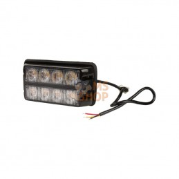 LA20012; KRAMP; Avertisseur flash LED orange 8x3W duo 12/24V; pièce detachée