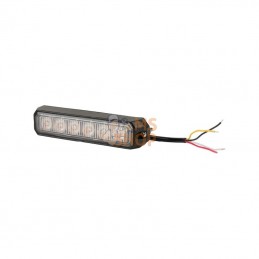 LA20014; KRAMP; Avertisseur flash LED orange 6x3W 12/24V; pièce detachée