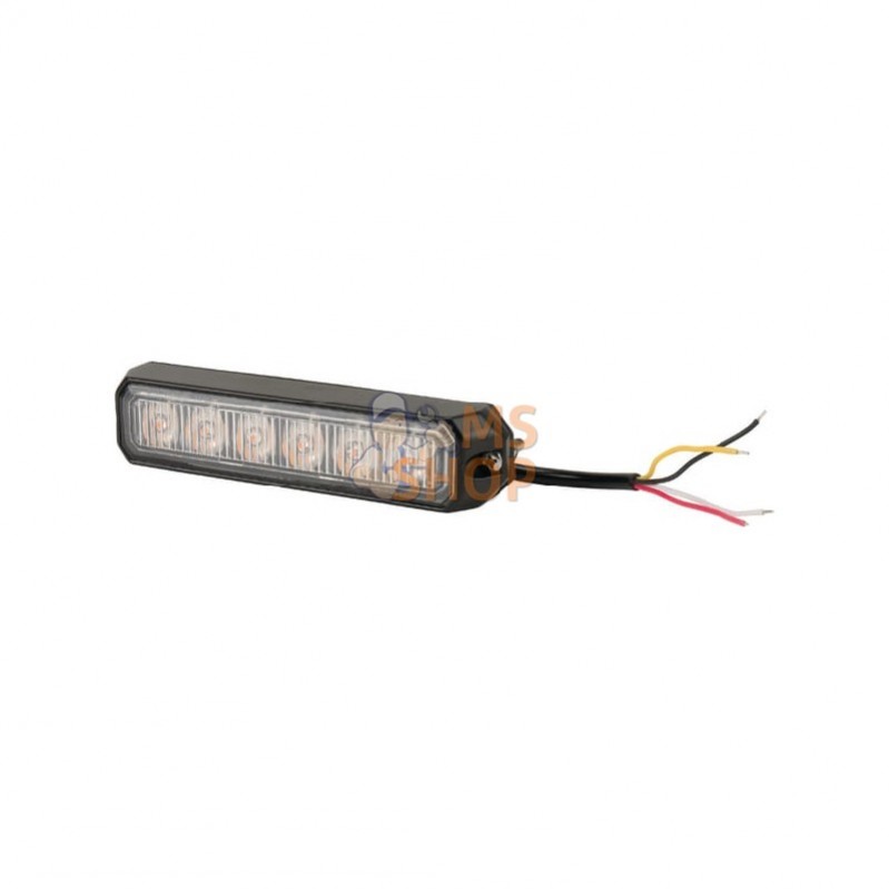 LA20014; KRAMP; Avertisseur flash LED orange 6x3W 12/24V; pièce detachée LA20014; KRAMP; Avertisseur flash LED orange 6x3W 12/24V; pièce detachée