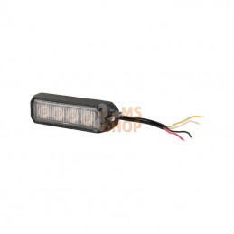 LA20013; KRAMP; Avertisseur flash LED orange 4x3W 12/24V; pièce detachée