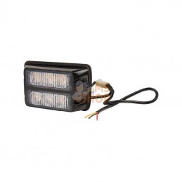 LA20010; KRAMP; Avertisseur flash LED orange 6x3W 12/24V; pièce detachée