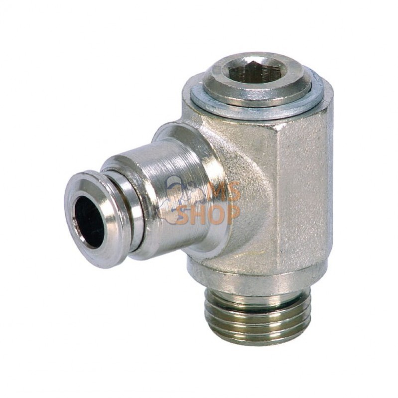 BCS818B; KRAMP; Raccord enfichable L 8x1/8"; pièce detachée BCS818B; KRAMP; Raccord enfichable L 8x1/8"; pièce detachée