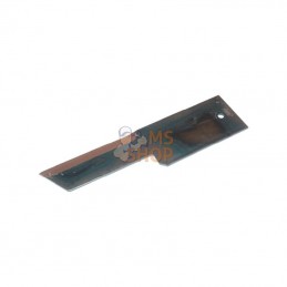 280900Z; KRAMP; Jeu de 20 Contre couteaux d6 50-32x198mm ép3 Lisse p/BISO; pièce detachée