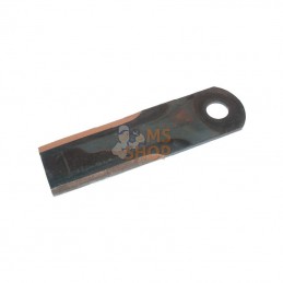 281400N; KRAMP; Jeu de 25 couteaux d18 50x173mm ép3 Lisse 2faces p/BISO; pièce detachée