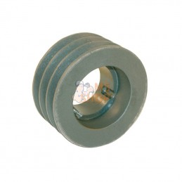 190A3TL; KRAMP; Poulie pour courroie trapézoïdale 3 rainures A ou SPA diamètre 195.50 mm pour douille taperlock 2517 Kramp; pièc