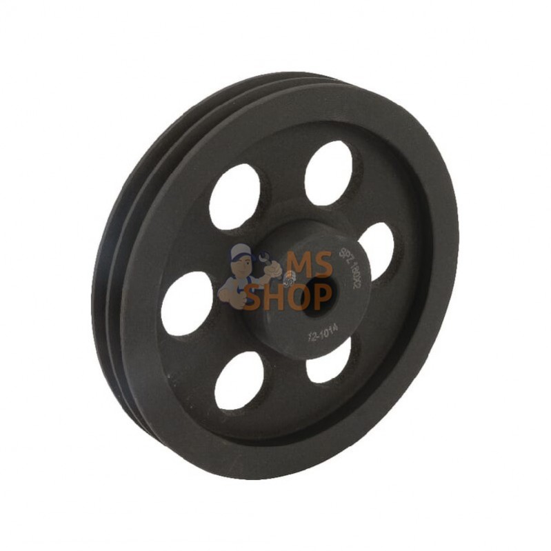 224Z2; KRAMP; Poulie pour courroie trapézoïdale 2 rainures Z ou SPZ diamètre 228 mm Kramp; pièce detachée 224Z2; KRAMP; Poulie pour courroie trapézoïdale 2 rainures Z ou SPZ diamètre 228 mm Kramp; pièce detachée
