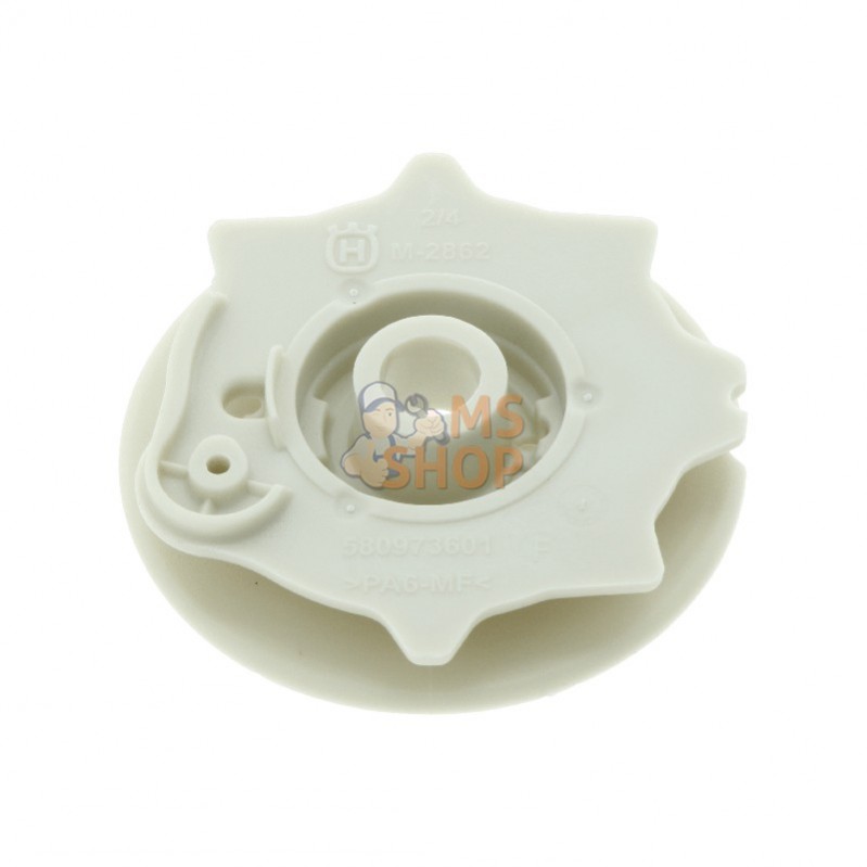 580973601; HUSQVARNA; POULIE DE LANCEUR | HUSQVARNA; pièce detachée