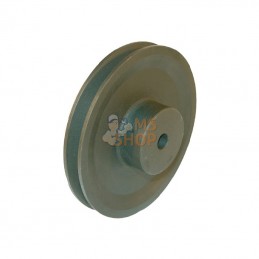 250Z1; KRAMP; Poulie pour courroie trapézoïdale 1 rainure Z ou SPZ diamètre 254 mm Kramp; pièce detachée