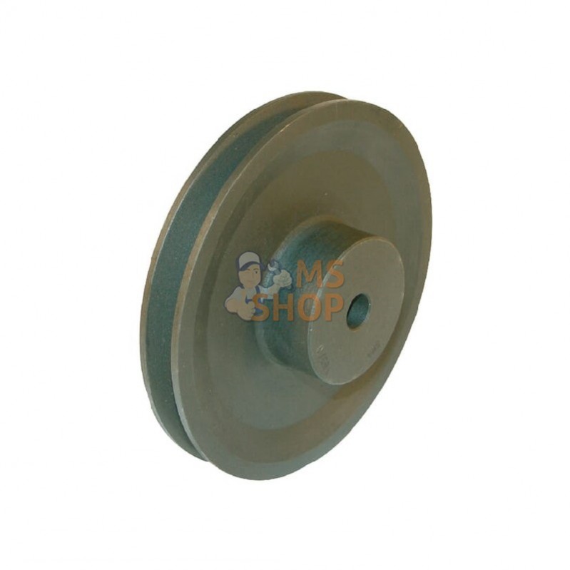 160A1; KRAMP; Poulie pour courroie trapézoïdale 1 rainure A ou SPA diamètre 165.50 mm Kramp; pièce detachée