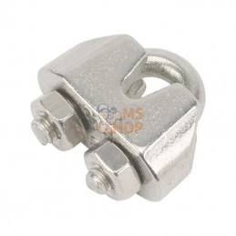 WL03RVS; KRAMP; Serre-câble en acier 3 mm inox-A4; pièce detachée