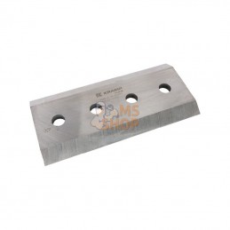 WCB00550; KRAMP; Lame de broyeur 266,7x127x12,7; pièce detachée